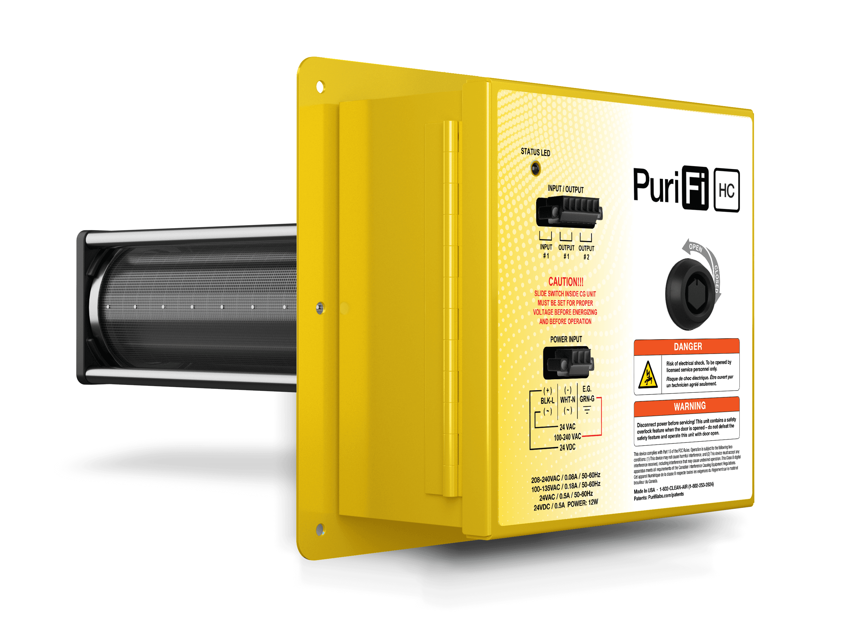 HC generator, Innovative AMP technology provides whole-building air and surface purification.